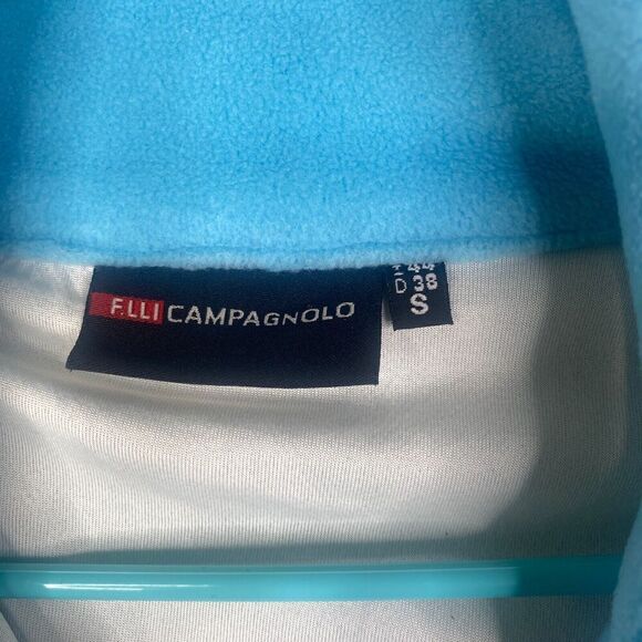 F.lli Campagnolo Insulated Ski Wool Blend Sweater Windstopper Lined Nordic Small - Picture 5 of 10